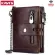 Kavis RFID Genuine Cow Leather Wallet Men Coin Purse Male Cuzdan Portfolio Man Portomonee Small Min Walet Pocket Hasp