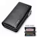 Bison Denim Men Wallet with Coin Pocket Long Wallet Double Zipper Business Genuine Leather Clutch Bag Cowskin Purse Men N8008-2