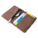 Ultra Thin Men Wallet Small Pu Leather Mini Size Magic Band Solid Color Card Holder Zipper Coin Purse Credit Bank Card Case