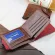 Baellerry Leather Vintage Wallet Men Money Bag Purse Card Holder Hollow Out Men Wallets Coin Pocket Carteira W014