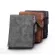 Design Wallet Men Soft Leather Wallet with Removable Card Slots Multifunction Men Zipper Wallet Pursse Male Clutch