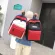 กระเป๋าเป้/Student schoolbag female hit color Korean backpack female outdoor travel bag backpack