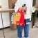 กระเป๋านักเรียนเด็ก/Kindergarten small class male and female baby school bag cute cartoon backpack
