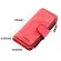 Litthing Pu Leather Women's Long Wallet Credit Card Clutch Purse Women's Wallet Matte Card Bag Buckle Multi-function  Wallet