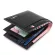 Williampolo Short Wallet Mens Slim Credit Card Holder Genuine Leather Mini Multi Card Case Money Coin Slots Cowhide Purses