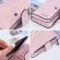 Litthing Pu Leather Women's Long Wallet Credit Card Clutch Purse Women's Wallet Matte Card Bag Buckle Multi-function  Wallet