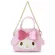 Cartoon Hello Kitty My Melody Cinnamoroll Pompompurin Wallet Bag Coin Purse Card Bags For Women Leather Wallets Purse For Girls