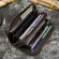 Men Double Zipper Crazy Horse Leather Long Wallet 24 Card Holder Big Zip Around Genuine Leather Clutch Purse Phone Coin Pocket