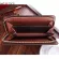 Men Wallets Business Zipper Male Clutch Long Phone Coin Purse Card Holder Long Wallet