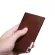 William Polo Genuine 100% Leather Men's Wallet Clip Metal Mini Wallet Credit Card Case