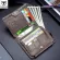 Bull Captain Genuine Leather Rfid Multi-usage Pocket Wallet Men's Cardholder Card Case Coin Bag Men Zipper Dollar Purse