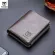 Bull Captain Genuine Leather RFTI-USAGE POCKET WALLET MEN's Cardholder Case Coin Bag Men Zipper Dollar Pruse