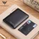 William Polo Leather Mini Wallet Men's Ultra Thin Travel Wallet Credit Card Clip High Quality Card Bag