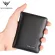 William Polo Leather Mini Wallet Men's Ultra Thin Travel Wallet Credit Card Clip High Quality Card Bag