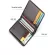 William Polo Leather Mini Wallet Men's Ultra Thin Travel Wallet Credit Card Clip High Quality Card Bag