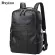Large Capacity Travel Black Bags Genuine Leather Men Backpacks Male Zipper Designer School Backpack Men's Travel