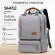 Men's Backpack Casual Business Notebook Backpack Light 15.6-inch Lapbag Anti Theft Backpack Travel Rucksack Gray Sac A Dos
