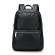 Genuine Leather Casual Leisure Backpack Men Backpack Business Black Ultralight Backpack Thin Back Pack