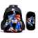 16 Inch Sonic Hedgehog Mario Bros Children Backpack Lovely SchoolBag Boys and Girls Orthopedic Backpack Pencil Sets