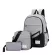 3 Pc/set Anti Theft Backpack Men Women Casual Backpack Travel Lapbackpack School Bags Sac A Dos Homme Zaino