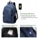 Puimentiua Men Business Lapbackpack With Usb Charging Port Anti Theft Travel Bag 15.6 Inch Computer Notebook Mochila Male