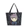 กระเป๋าสุภาพสตรีไหล่/Printed female bag simple versatile canvas bag multi-color Korean large cloth bag