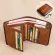 Me Wlet Vintage Genuine Leather Wlets Men Business Credit Card Holders Rfid Bloc Anti Theft Se Money Clip Man