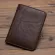 New Men Wlet Genuine Cowhide Leather Men's Ca Dollar Se Credit ID Cardholder Drive Liscence Bag