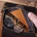 Business Bifold Wlet Men's Genuine Leather Credit ID Card Holder Case Se New Vintage Me Snap Card Wlets