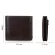 Contact's Genuine Leather Men Wlets Brand Bifold Design Men Cn Se Hi Quity Me Card Id Holder Dropiing