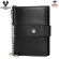 Ca Cowhide Leather Men Wlet RFID HI QUITD HOLDER CN SE ORT SE MOY BAG LUXURY DESIGNER MINI WET