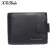 X.D.B Men Wlets Genuine Cow Leather Ort ME SE TRIFOLD HOLDER LEATER MAN WLET WITH CN POCET