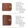 Factoo Men's Ort Wlet Me Hasp Se Card Holder Cowhide Folding Vintage 100% Genuine Leather Large Capacity Money Bag