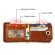 Factoo Men's Ort ME HASP SE CARD HOLDER COWHIDING VINTAGE 100% Genuine Leather Large Capacity Money Bag