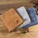New Brand Vintage Men's Wlets Nubuc Leather Se For Man Multifunction Me Id Credit Card Holders