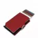 Caseey Red Anti RFID Security Card Wlet for Women with Automatic Pop Card WLET ID Card Holder