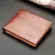 Vintage Men Leather Brand Luxury WLET SLIM ME SS Money Clip Credit Card Dollar Price Portomonesia