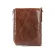 New RFID Tion Genuine Leather Men Wlet CN SML OORT Card Holder Chain Portfolio Portomones