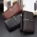 Men's fashion clutch bag, long capacity, lychee, zipper, wallet