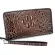 Men's wallet, clutch clutch, crocodile leather, cow leather wallet style