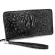 Men's wallet, clutch clutch, crocodile leather, cow leather wallet style