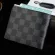 Ca Men's Wlets Plaid Luxury Wlet Men Pu Leather Slim Bifold Ort Ses Money Credit Card Holder Business Me Se