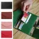 Women's Leather Passport Holder Wlet Travel Envelope Card Holder Ca SE