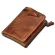 Vintage Genuine Leather Men WLETS LUXURY OOR CN POCET RFID DESIGN SAFE Money Bags Credit Card Holders