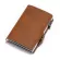 Bisi Goro Single Box Card Holder Pu Leather Card Wlet New Men RFID Bloc Anum Smart Multifunction Slim Wlet CARD CASE