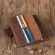 Vintage Men's Ort Wlet Men Genuine Leather Clutch Wlets Ses First Layer Leather Multi-Card Retro Card Holder 358