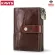 AVIS RFID GENUINE LeATHER WLET MEN CN SE PORTFOLIO Me Portomonee Money Bag SML Card Holder Blue CR