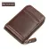 Men Ultra Slim Wlet RFID Bloc Handmade SML Money Clip Crazy Horse Genuine Leather SE WLET for Man