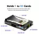 Dienqi Anti Rfid Card Holder Men Wlet Hi Quity Slim Thin Money Bags B Pocet Safe Ses Me Magic Wet For Men