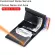 Customize RFID CARBON FIBER MEN WLETS MONEY BAGS Card Holder B Trifold Leather Slim Mini Magic Wlet Personized VLET